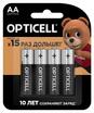 Элемент питания алкалиновый AA/LR6 (блист. 4шт) Basic Opticell 5051001 - УПС инжиниринг