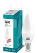 Лампа светодиодная Eco 9Вт C35 свеча 4000К нейтр. бел. E14 230В IEK LLE-C35-9-230-40-E14 - УПС инжиниринг