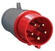 Вилка эл. каб. 16А 3P+PE+N 380В IP44 ССИ-015 IEK PSR02-016-5 - УПС инжиниринг