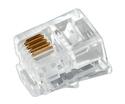 Разъем телефонный RJ-14 6P4C (уп.100шт) Rexant 05-1012 - УПС инжиниринг