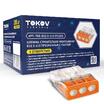 Клемма строительно-монтажная СМК 2273-243 EU2.5 413 3-проводная с пастой TOKOV ELECTRIC TKE-EU2.5-413-P/C200 - УПС инжиниринг