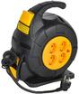 Удлинитель на катушке TWIST 4х10м с заземл. автосмотка 16А IP20 ПВС 3х1.5 IEK TW-KP27-16-04-10 - УПС инжиниринг