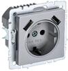Розетка BRITE РЮш10-2-БрА 16А с USB A+A 3.1А с заземл. защ. шторки механизм алюм. IEK BR-R14-16-U21-D31-K47 - УПС инжиниринг