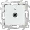 Розетка телевизионная одиночная TV СП Simon 24 IP20 механизм бел. Simon 2450477-030 - УПС инжиниринг