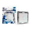 Розетка компьютерная 1-м СП Pixel RJ45 кат.5E механизм перламутр. TOKOV ELECTRIC TKE-PX-RC1-C04 - УПС инжиниринг