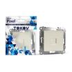 Розетка компьютерная 1-м СП Pixel RJ45 кат.5E механизм беж. TOKOV ELECTRIC TKE-PX-RC1-C02 - УПС инжиниринг