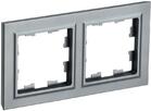 Рамка 2-м BRITE РУ-2-БрС сталь IEK BR-M22-K46 - УПС инжиниринг