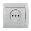 Розетка 1-м СП Classico 2022 16А IP20 бел. ASD / IN HOME 4680005959891 - УПС инжиниринг