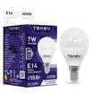 Лампа светодиодная 7Вт G45 4000К Е14 176-264В TOKOV ELECTRIC TKE-G45-E14-7-4K - УПС инжиниринг