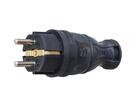 Вилка прямая 16А с заземл. каучук TOKOV ELECTRIC TKE-C05-KV-Z - УПС инжиниринг