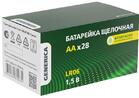 Элемент питания алкалиновый AA/LR6 Alkaline бокс (уп.28шт) GENERICA ABT-LR06-ST-B28-G - УПС инжиниринг