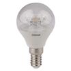 Лампа светодиодная LED STAR CLASSIC P 40 5.4W/830 5.4Вт шар прозрачная 3000К тепл. бел. E14 470лм 220-240В пластик. OSRAM 4052899971622 - УПС инжиниринг