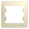 Рамка 1-м Glossa беж. SE GSL000201 - УПС инжиниринг