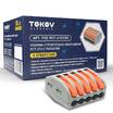 Клемма строительно-монтажная СМК 222-415 PCT-215 5-проводная с рычагом TOKOV ELECTRIC TKE-PCT-215/C50 - УПС инжиниринг