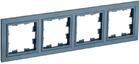 Рамка 4-м BRITE РУ-4-БрМ маренго IEK BR-M42-K35 - УПС инжиниринг