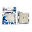 Розетка компьютерная 2-м СП Pixel RJ45 кат.5E механизм беж. TOKOV ELECTRIC TKE-PX-RC2-C02 - УПС инжиниринг