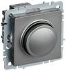 Светорегулятор СП BRITE пов-наж. 600Вт СС10-1-0-БрС механизм сталь IEK BR-D20-0600-K46 - УПС инжиниринг