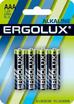 Элемент питания алкалиновый AAA/LR03 1.5В Alkaline BL-4 (блист.4шт) Ergolux 11744 - УПС инжиниринг