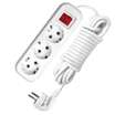 Удлинитель 3х3м с заземл. 13А IP20 S-303 ПВС 3х1 с выкл. UNIVersal 9631986 - УПС инжиниринг