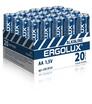 Элемент питания алкалиновый AA/LR6 1.5В Alkaline BP-20 ПРОМО (уп.20шт) Ergolux 14675 - УПС инжиниринг