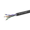 Кабель витая пара U/UTP кат.5E 4х2х24AWG solid Cu PE Outdoor Standart черн. (м) SUPRLAN 01-0325-1 - УПС инжиниринг