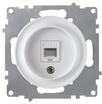 Розетка компьютерная 1-м СП Florence RJ45 кат.5E механизм бел. (1E20701300) OneKeyElectro 2172770 - УПС инжиниринг
