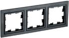 Рамка 3-м BRITE РУ-3-БрЧ черн. IEK BR-M32-K02 - УПС инжиниринг