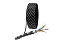 Кабель витая пара F/UTP кат.5E 4х2х24AWG solid CU PE Outdoor черн. (м) Эра Б0044689 - УПС инжиниринг