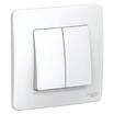 Выключатель 2-кл. СП Blanca 6А IP20 (сх. 5) 250В бел. SE BLNVS006501 - УПС инжиниринг