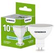 Лампа светодиодная MR16 10Вт софит 6500К GU5.3 230В GENERICA LL-MR16-10-230-65-GU5-G - УПС инжиниринг