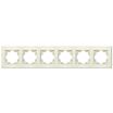 Рамка 6-м Афина универс. сл. кость (ivory) Universal A1043-I - УПС инжиниринг