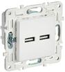 Розетка USB A+A 3.1А SKANDY SK-R15W арктич. бел. IEK SK-U21-D31-K01 - УПС инжиниринг