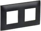 Рамка 2-м SKANDY SK-F02Bl черн. IEK SK-M22-K02 - УПС инжиниринг
