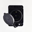 Розетка ОП 16А 2P+PE IP44 220-240В каучук LEZARD 106-0400-0103/103 - УПС инжиниринг