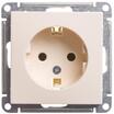 Розетка 1-м СП W59 16А IP20 с заземл. без защ. шторок механизм сл. кость SE RS16-154-2-86 - УПС инжиниринг