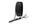 Кабель витая пара U/UTP кат.5E 4х2х24AWG solid CU PE Outdoor черн. (м) Эра Б0044431 - УПС инжиниринг