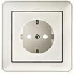 Розетка 1-м СП W59 16А IP20 с заземл. защ. шторки в сборе бел. SE RS16-152-18 - УПС инжиниринг
