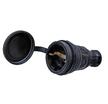 Розетка 1-м 16А с заземл. каучук TOKOV ELECTRIC TKE-C05-KR-Z - УПС инжиниринг