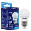 Лампа светодиодная 10Вт G45 6500К Е27 176-264В TOKOV ELECTRIC TKE-G45-E27-10-6.5K - УПС инжиниринг