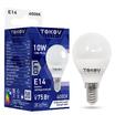 Лампа светодиодная 10Вт G45 4000К Е14 176-264В TOKOV ELECTRIC TKE-G45-E14-10-4K - УПС инжиниринг