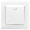Выключатель 1-кл. СП Минск 10А IP20 с индикатором бел. Basic EKF ERV10-121-10 - УПС инжиниринг