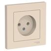 Розетка 1-м СП AtlasDesign 16А IP20 без заземл. в сборе беж. SE ATN000240 - УПС инжиниринг
