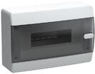 Корпус ЩРН-П-12 UNION Compact IP41 черн. прозр. дверь пластик. IEK UIC-KP12-N-12-41-K01 - УПС инжиниринг