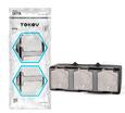 Розетка 3-м ОП Dita 16А IP54 250В с заземл. с прозр. крышкой карбонTOKOV ELECTRIC TKL-DT-R3Z-C14T-IP54 - УПС инжиниринг