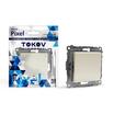 Переключатель проходной 1-кл. СП Pixel 10А IP20 механизм беж. TOKOV ELECTRIC TKE-PX-P1-C02 - УПС инжиниринг