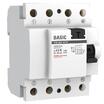 Выключатель дифференциального тока (УЗО) 4п 63А 30мА тип AC Basic электрон.EKF elcb-4-63-30e-sim - УПС инжиниринг