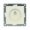 Розетка компьютерная 1-м СП Афина RJ45 кат.5E механизм сл. кость (ivory) Universal A0051-I - УПС инжиниринг