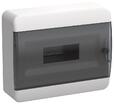 Корпус ЩРН-П-12 TEKFOR IP41 черн. прозр. дверь пластик. IEK TF5-KP12-N-12-41-K01-K03 - УПС инжиниринг