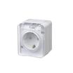 Розетка 1-м ОП AtlasDesign Profi54 16А IP54 250В с заземл. защ. шторки бел. SE ATN540145 - УПС инжиниринг