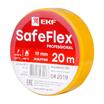 Изолента ПВХ 19мм (рул.20м) желт. SafeFlex EKF plc-iz-sf-y - УПС инжиниринг